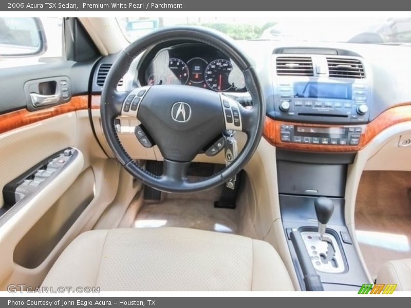 Premium White Pearl / Parchment 2006 Acura TSX Sedan