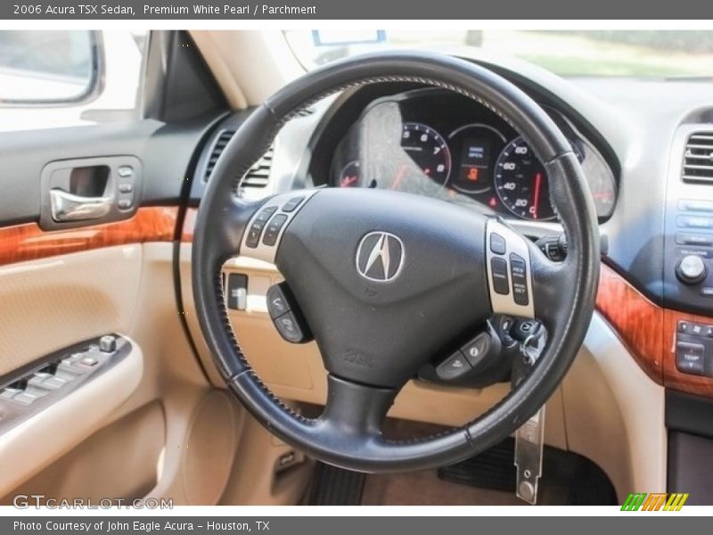 Premium White Pearl / Parchment 2006 Acura TSX Sedan