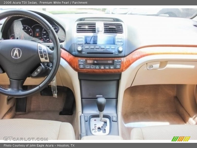 Premium White Pearl / Parchment 2006 Acura TSX Sedan