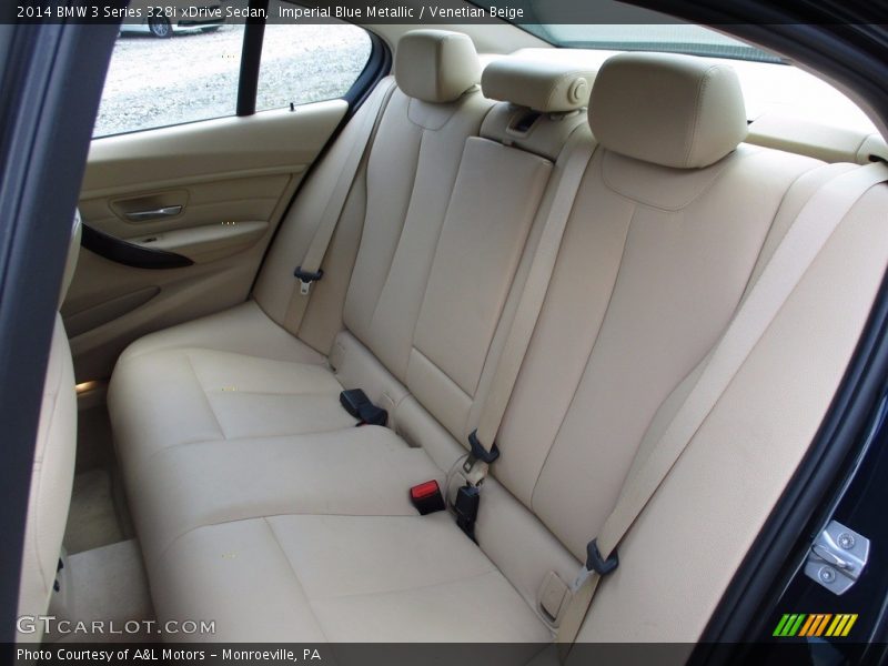 Imperial Blue Metallic / Venetian Beige 2014 BMW 3 Series 328i xDrive Sedan