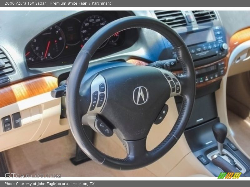Premium White Pearl / Parchment 2006 Acura TSX Sedan