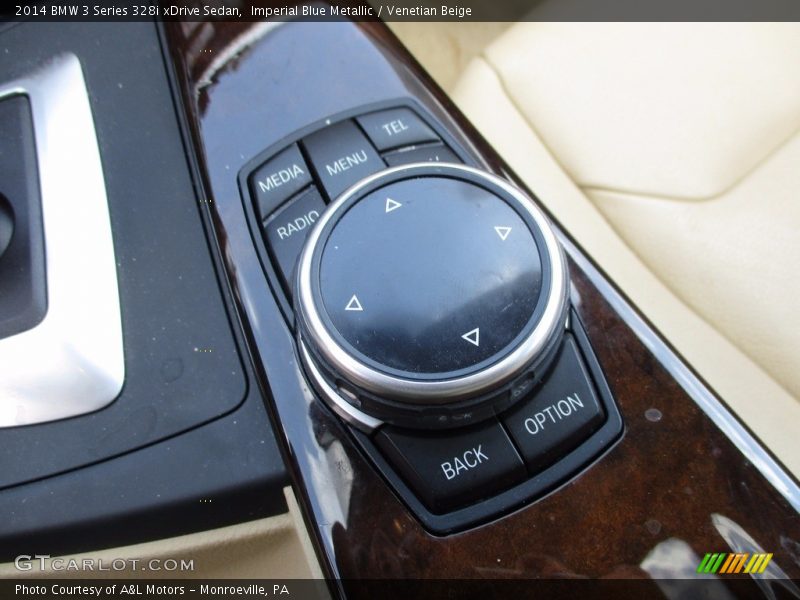 Imperial Blue Metallic / Venetian Beige 2014 BMW 3 Series 328i xDrive Sedan