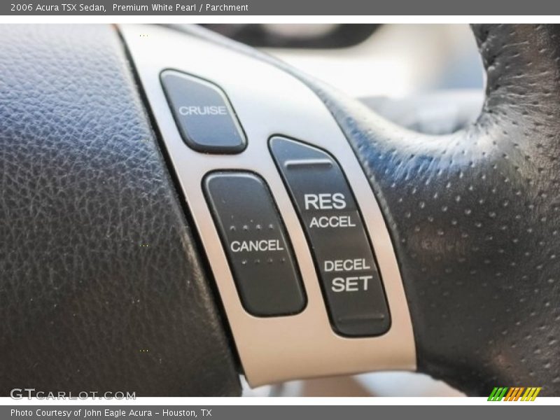 Premium White Pearl / Parchment 2006 Acura TSX Sedan
