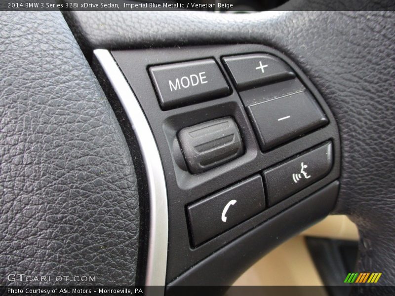Imperial Blue Metallic / Venetian Beige 2014 BMW 3 Series 328i xDrive Sedan