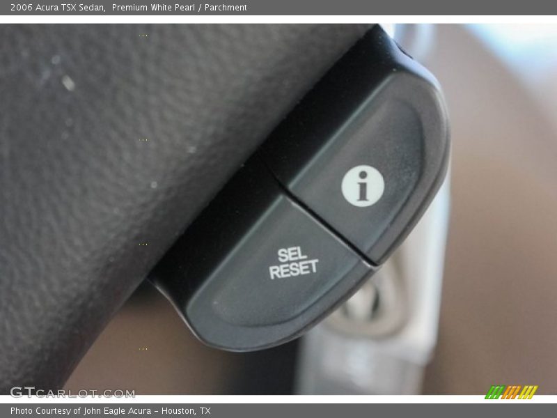 Premium White Pearl / Parchment 2006 Acura TSX Sedan