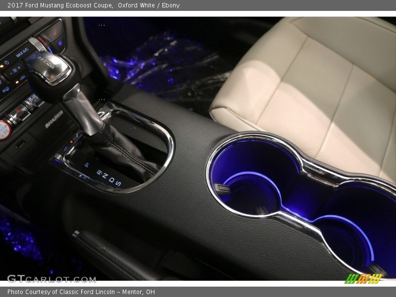 Oxford White / Ebony 2017 Ford Mustang Ecoboost Coupe