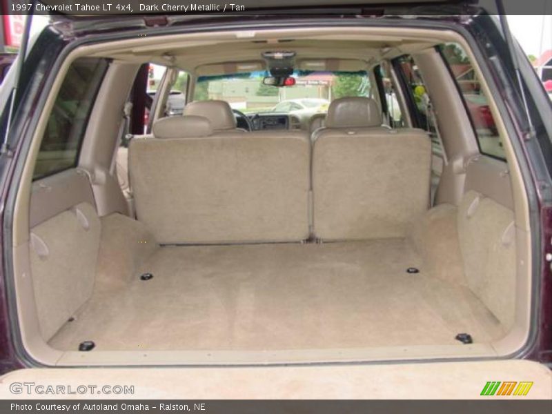 Dark Cherry Metallic / Tan 1997 Chevrolet Tahoe LT 4x4
