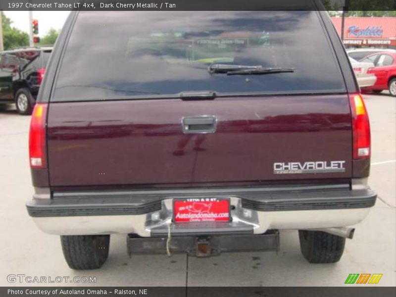 Dark Cherry Metallic / Tan 1997 Chevrolet Tahoe LT 4x4