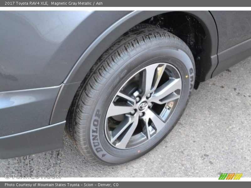 Magnetic Gray Metallic / Ash 2017 Toyota RAV4 XLE