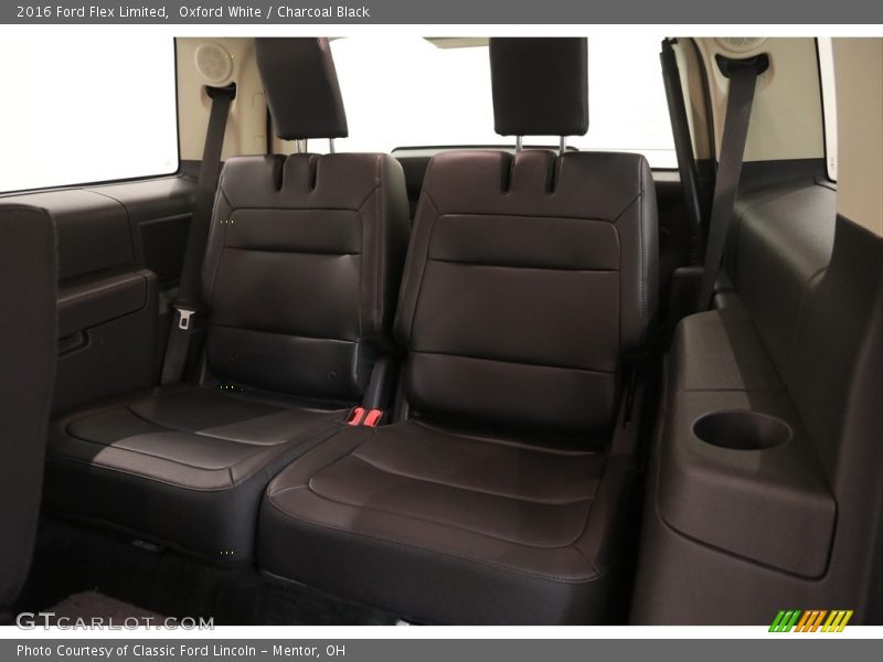 Oxford White / Charcoal Black 2016 Ford Flex Limited