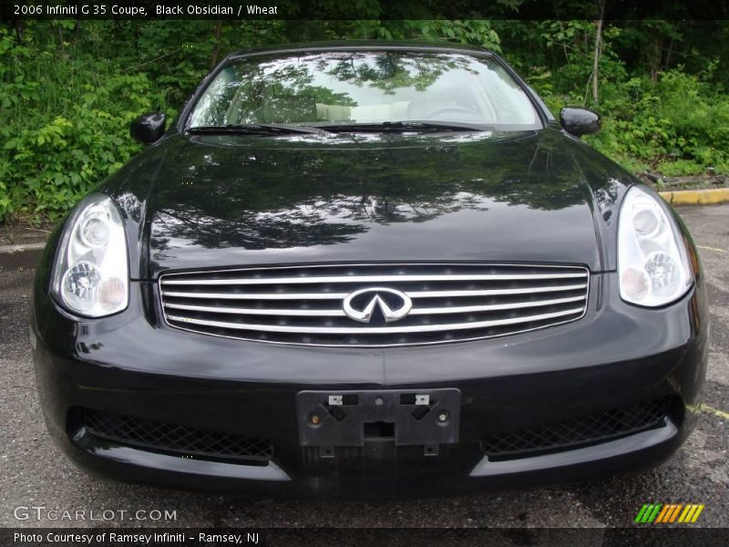 Black Obsidian / Wheat 2006 Infiniti G 35 Coupe