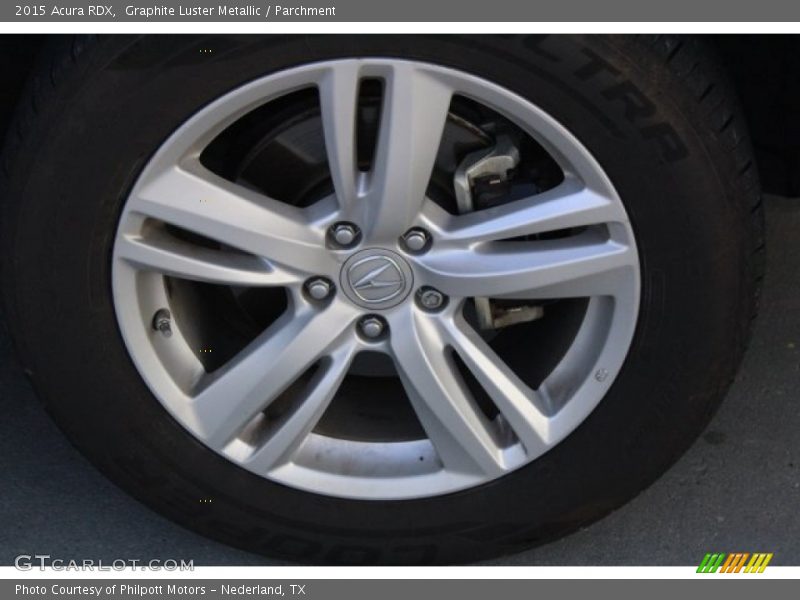 Graphite Luster Metallic / Parchment 2015 Acura RDX