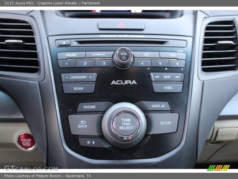 Graphite Luster Metallic / Parchment 2015 Acura RDX