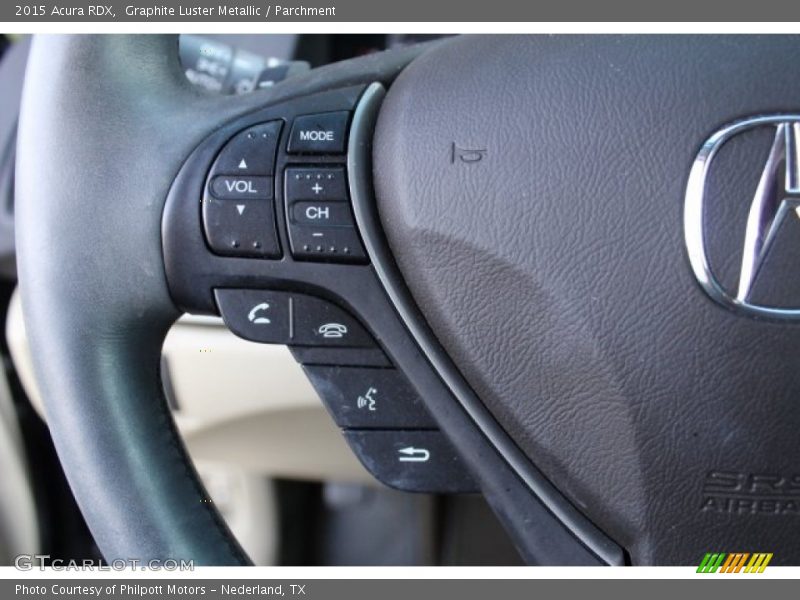 Graphite Luster Metallic / Parchment 2015 Acura RDX