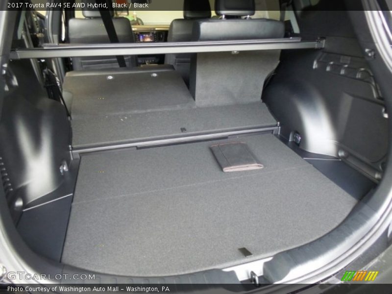 Black / Black 2017 Toyota RAV4 SE AWD Hybrid