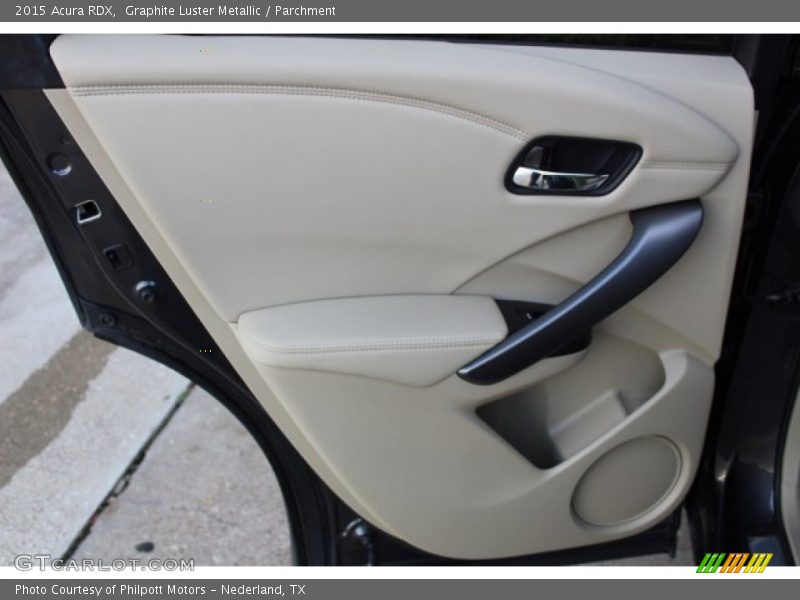 Graphite Luster Metallic / Parchment 2015 Acura RDX