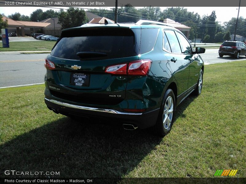 Ivy Metallic / Jet Black 2018 Chevrolet Equinox LT AWD