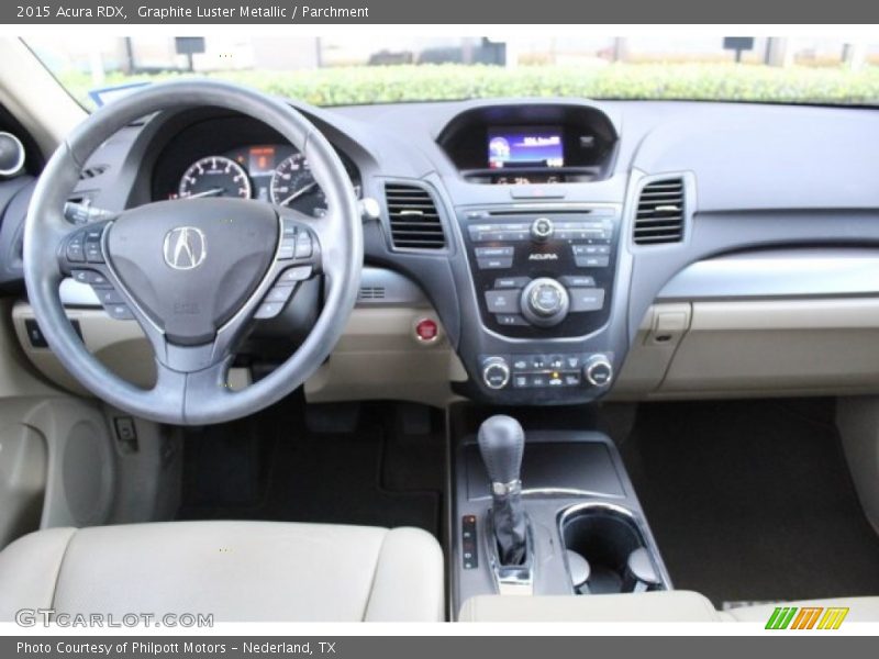 Graphite Luster Metallic / Parchment 2015 Acura RDX