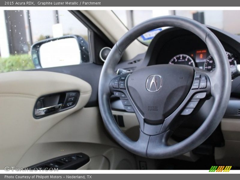 Graphite Luster Metallic / Parchment 2015 Acura RDX