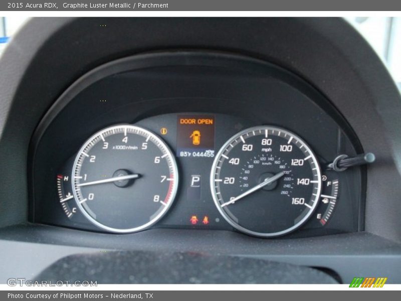 Graphite Luster Metallic / Parchment 2015 Acura RDX