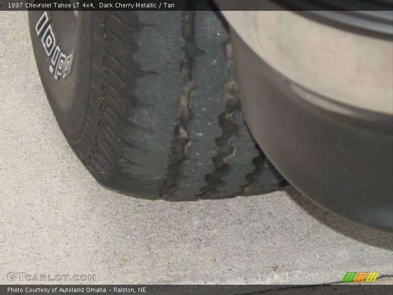 Dark Cherry Metallic / Tan 1997 Chevrolet Tahoe LT 4x4
