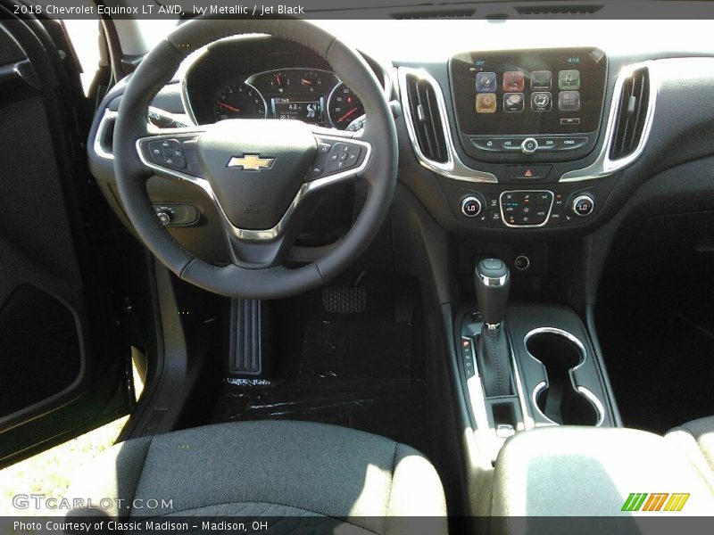 Ivy Metallic / Jet Black 2018 Chevrolet Equinox LT AWD