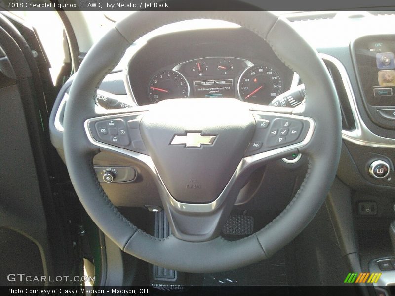 Ivy Metallic / Jet Black 2018 Chevrolet Equinox LT AWD