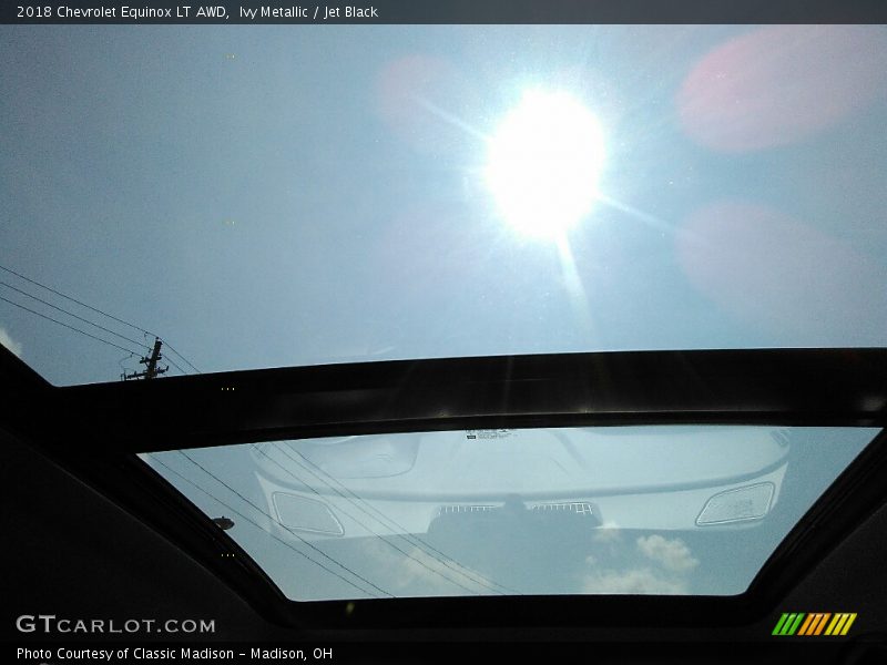 Ivy Metallic / Jet Black 2018 Chevrolet Equinox LT AWD