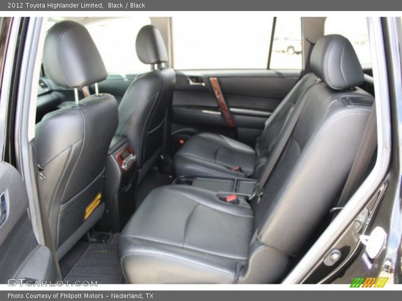 Black / Black 2012 Toyota Highlander Limited