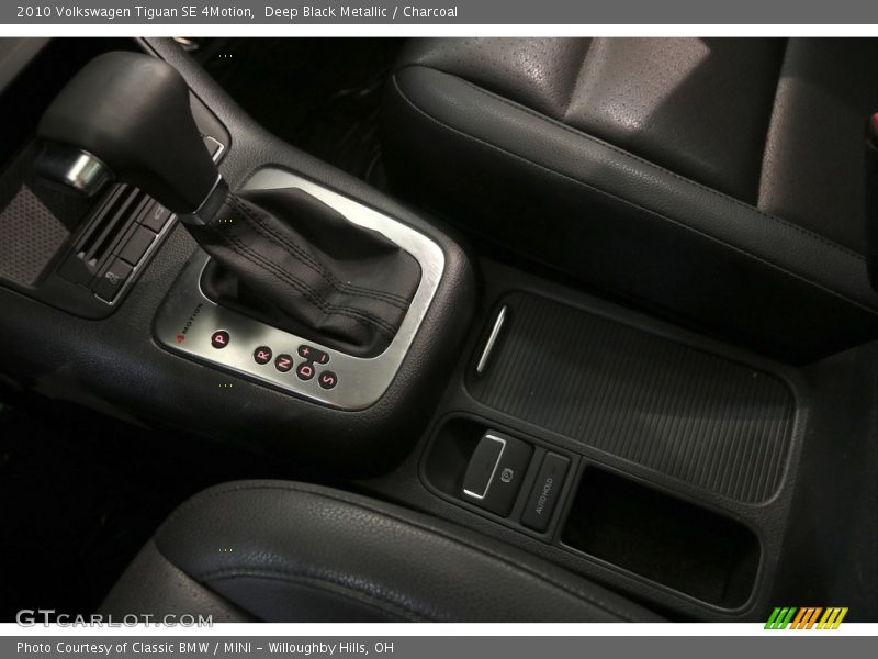Deep Black Metallic / Charcoal 2010 Volkswagen Tiguan SE 4Motion