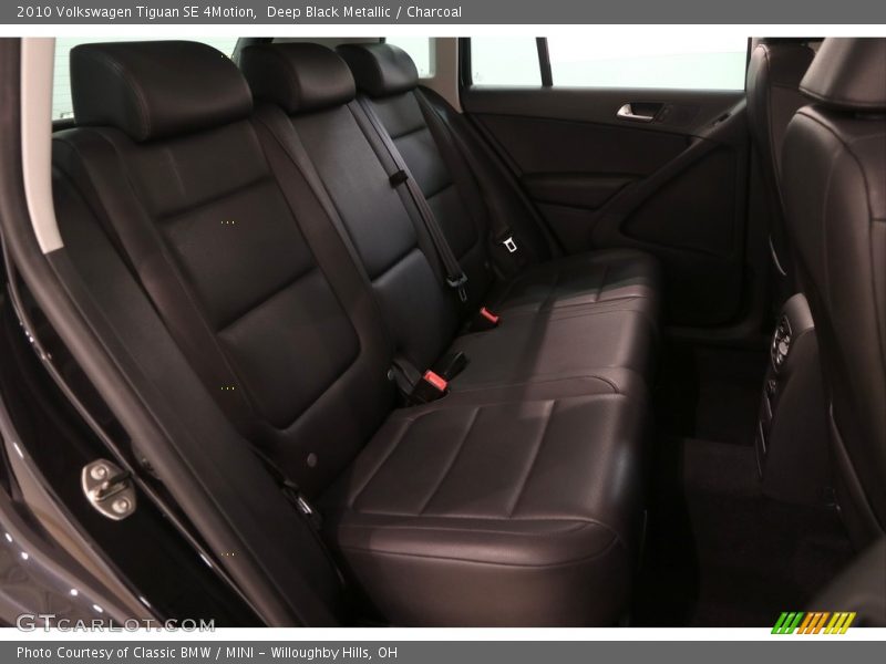 Deep Black Metallic / Charcoal 2010 Volkswagen Tiguan SE 4Motion