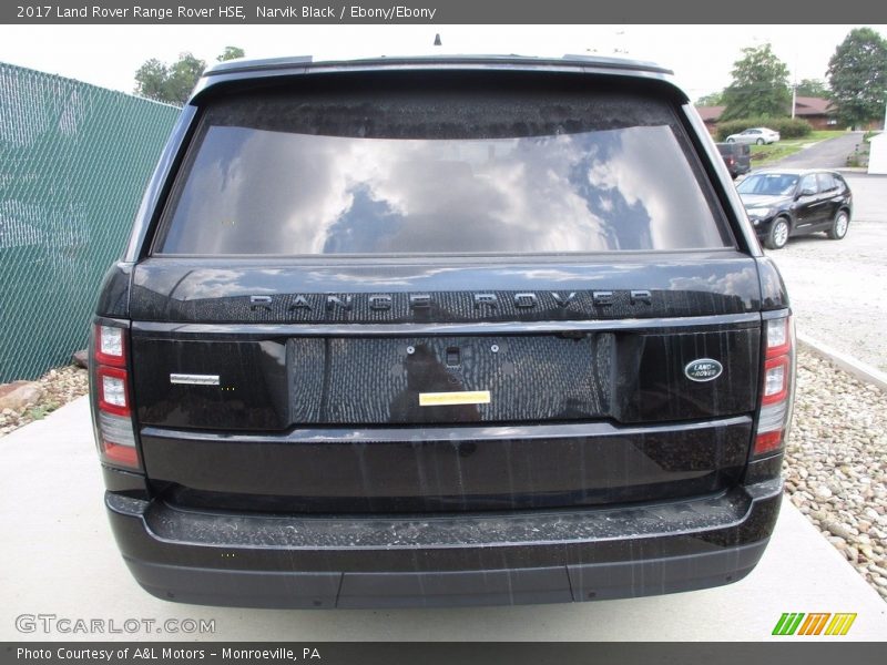Narvik Black / Ebony/Ebony 2017 Land Rover Range Rover HSE
