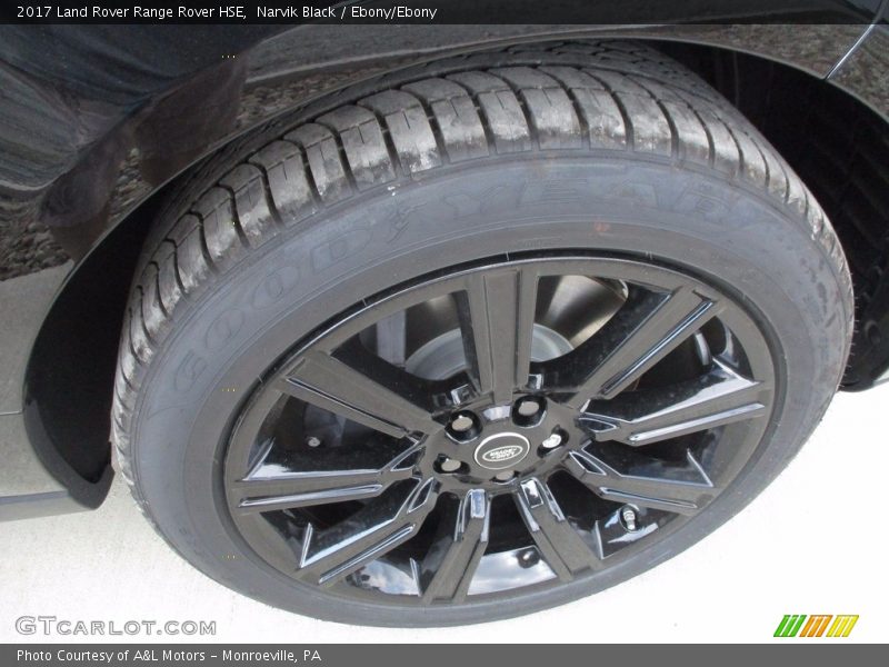 Narvik Black / Ebony/Ebony 2017 Land Rover Range Rover HSE