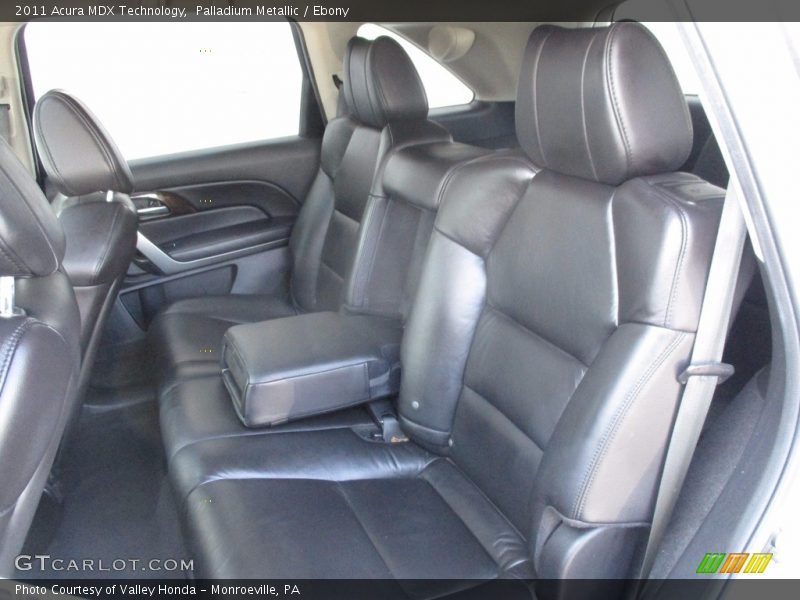 Palladium Metallic / Ebony 2011 Acura MDX Technology