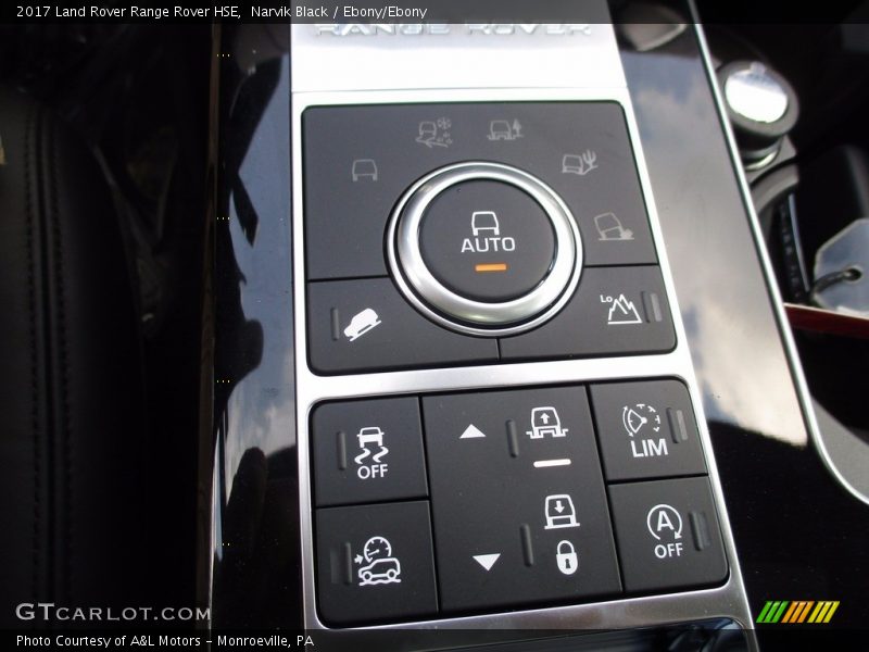 Narvik Black / Ebony/Ebony 2017 Land Rover Range Rover HSE