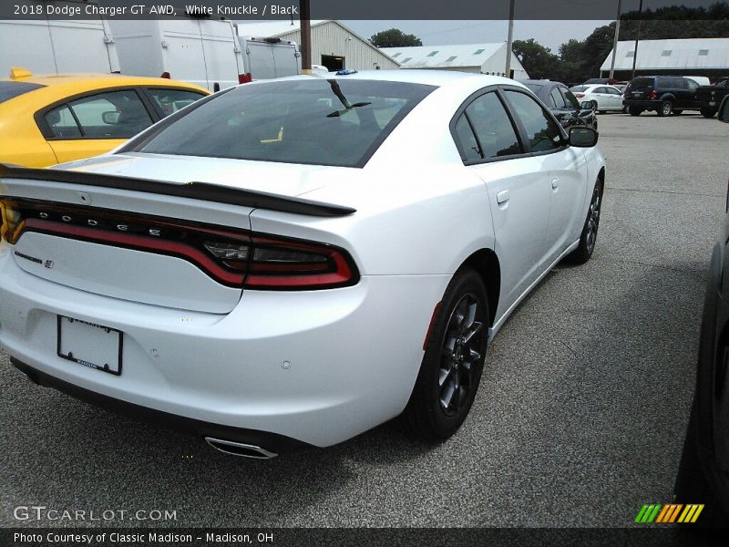 White Knuckle / Black 2018 Dodge Charger GT AWD