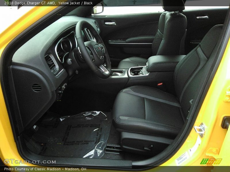 Yellow Jacket / Black 2018 Dodge Charger GT AWD