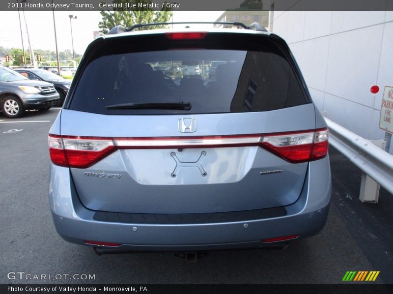 Celestial Blue Metallic / Gray 2011 Honda Odyssey Touring