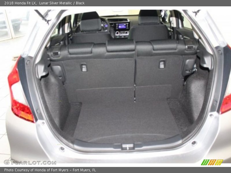 Lunar Silver Metallic / Black 2018 Honda Fit LX