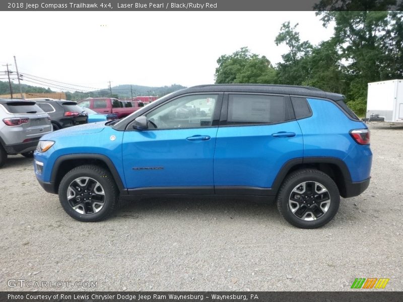  2018 Compass Trailhawk 4x4 Laser Blue Pearl