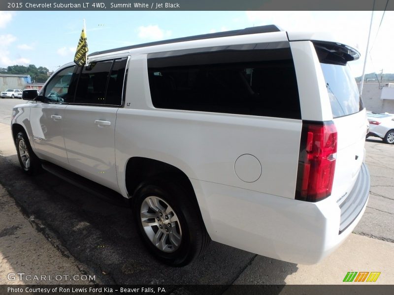 Summit White / Jet Black 2015 Chevrolet Suburban LT 4WD