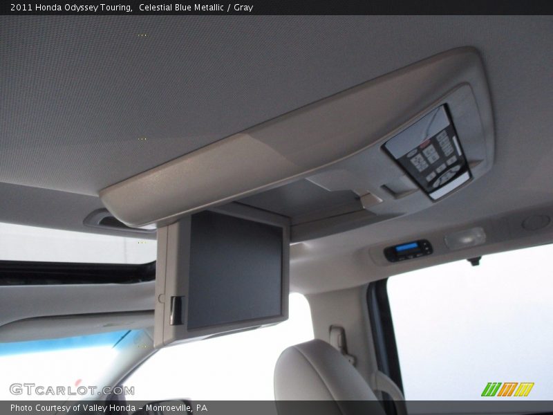 Celestial Blue Metallic / Gray 2011 Honda Odyssey Touring