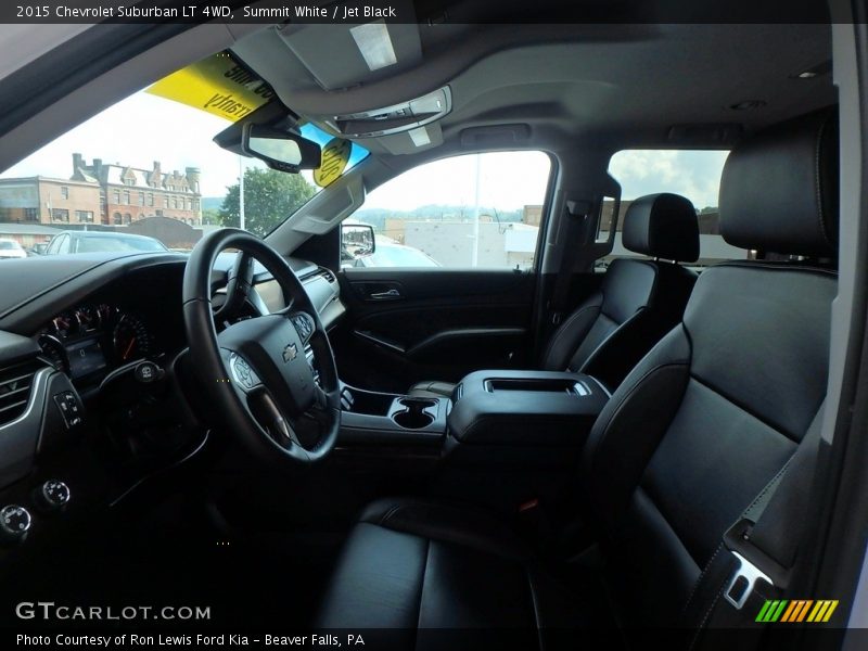 Summit White / Jet Black 2015 Chevrolet Suburban LT 4WD
