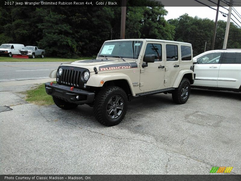 Gobi / Black 2017 Jeep Wrangler Unlimited Rubicon Recon 4x4