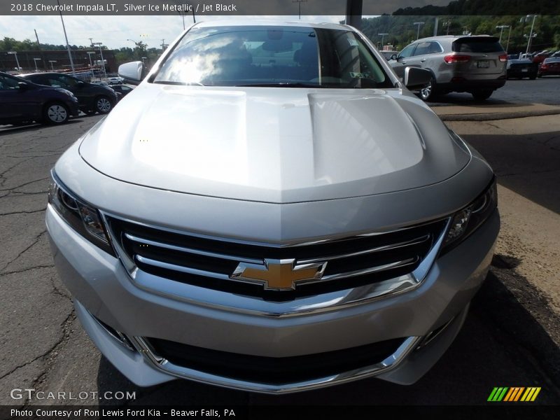 Silver Ice Metallic / Jet Black 2018 Chevrolet Impala LT