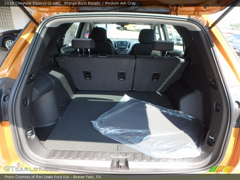 Orange Burst Metallic / Medium Ash Gray 2018 Chevrolet Equinox LS AWD