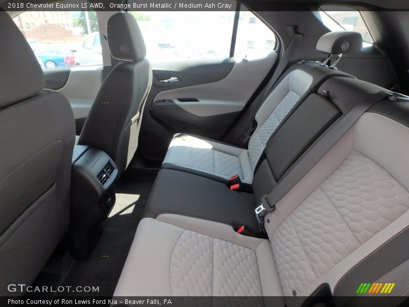 Orange Burst Metallic / Medium Ash Gray 2018 Chevrolet Equinox LS AWD