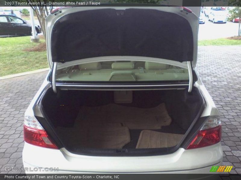 Diamond White Pearl / Taupe 2003 Toyota Avalon XL