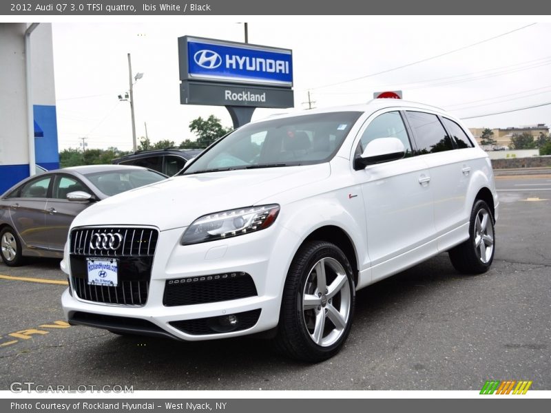 Ibis White / Black 2012 Audi Q7 3.0 TFSI quattro