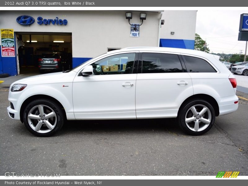 Ibis White / Black 2012 Audi Q7 3.0 TFSI quattro